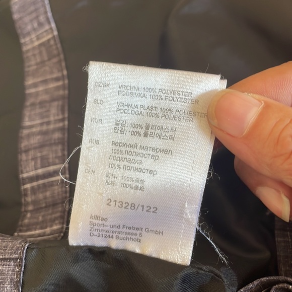 Killtec level 3 snow jacket size Y12 - Picture 7 of 7